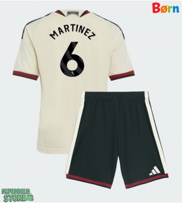 Manchester United Lisandro Martinez #6 Replika Babytøj Tredje sæt Børn 2026-27 Kortærmet (+ Korte bukser)